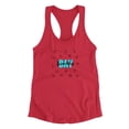 thumbnail image 3 of Friendship Day Aqua Bold Text Racerback Tank Women -Image by Shutterstock, Female Medium, 3 of 4