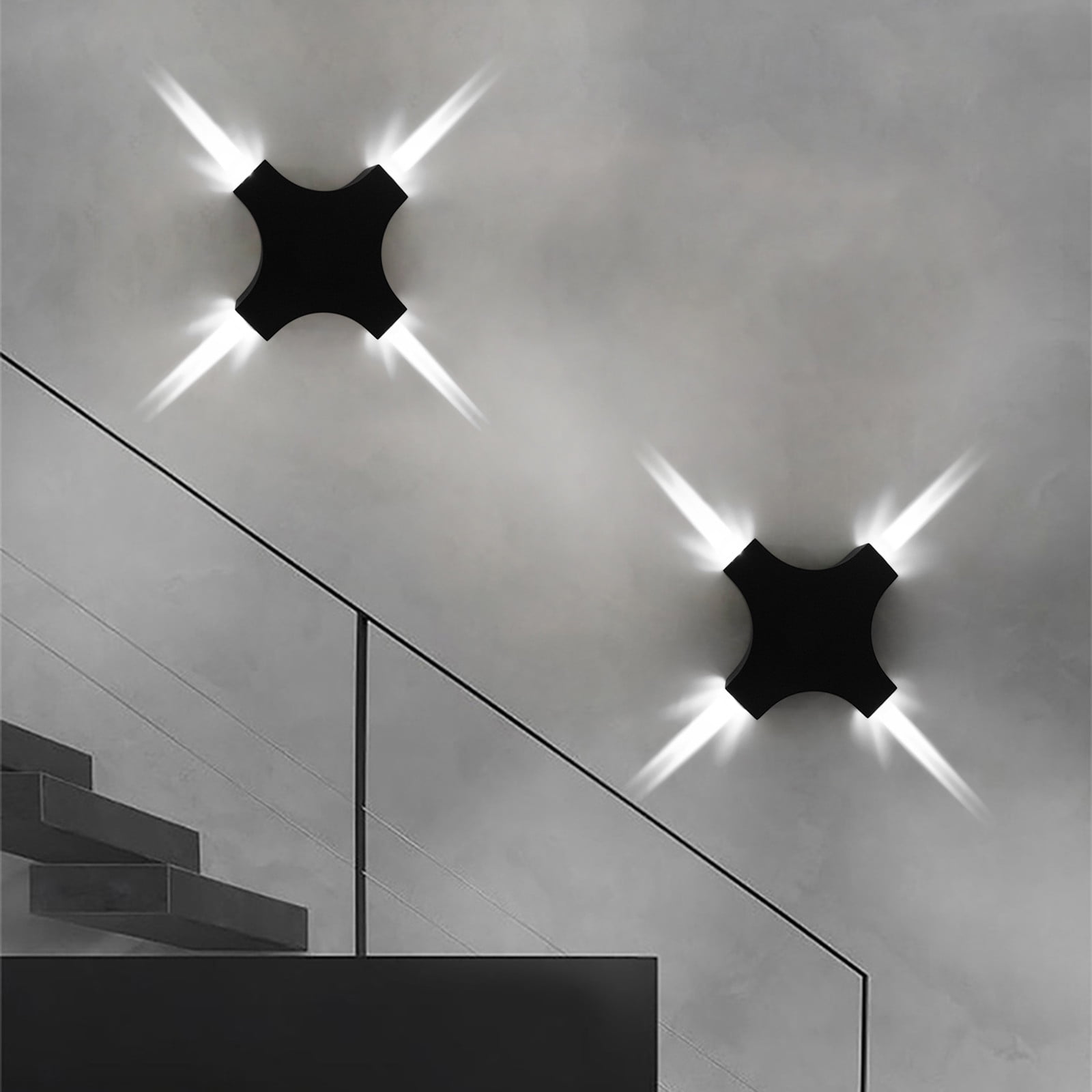 Wovilon Wall Lights Led Outdoor Wall Lamp Waterproof Moistureproof All Around Luminous Villa Corridor Corridor