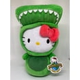 thumbnail image 3 of Universal Studios Hello Kitty Jurassic Park Green Dinosaur Costume Plush Sanrio, 3 of 3