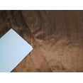thumbnail image 2 of 100% PURE SILK DUPIONI FABRIC BROWN 54quot; WITH SLUBS, 2 of 4