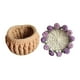 thumbnail image 1 of Kit de crochet para principiantes Posavasos de flores Kit de inicio de crochet Posavasos Maceta para flores para Púrpura, 1 of 9