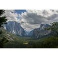 thumbnail image 2 of Posterazzi  Clouds Move Over Yosemite Valley with Bridalveil Falls on The Right & El Capitan on The Left Yosemite National Park - 3 Poster Print - 38 x 24 in. - Large, 2 of 4