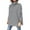 Gray, variant on BONIXOOM Womens Cardigan Sweaters Skinny Sweater Cardigan Vacation Turtleneck Cute Sweaters For Women Dark Blue S(US:4)