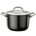 thumbnail image 3 of Circulon Ultimum Forged Aluminum 3 Qt Nonstick Induction Saucepot with Lid, Black, 3 of 4