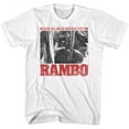 thumbnail image 3 of Rambo No One White Adult T-Shirt, 3 of 3