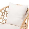 thumbnail image 6 of bali & pari Prisca Boho Accent Chair, Natural Rattan, Light Honey, 6 of 10