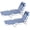 Navy Blue, variant on SUNSPIRE 2 Pack Folding Beach Lounge Chair with Face Hole Pillow Side Pocket, Portable Reclining Tanning Sun Lounger for Beach Pool Patio Navy Blue
