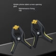thumbnail image 4 of 4PCS New  Black Plastic Screen Fixture Plastic Clips Repair Tool Kit Screen Fastening Clamp, 4 of 7