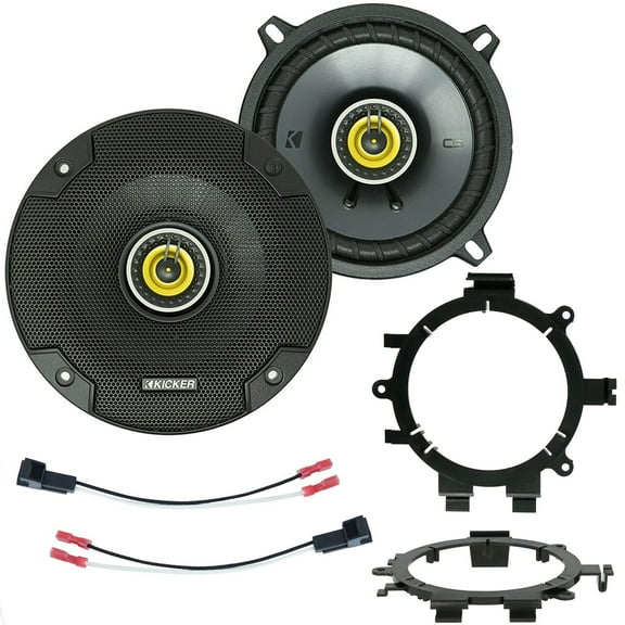 Kicker CS Series Front Door Speaker Replacement Package Fits select 1995-2006 vehicles from Chevrolet