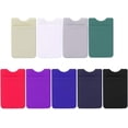 thumbnail image 5 of Sticky Card Holder for Phone - Mobile Phone Stand - Cell Phone Wallet Case Credit ID Card Holder Pocket - Phone Pouch, 5 of 5
