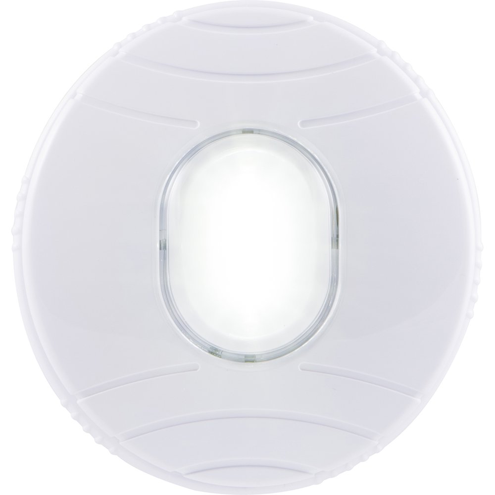 GE Wireless LED Oval Touch Light, Battery Operated, White, 17422