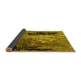 thumbnail image 2 of Ahgly Company Indoor Square Oriental Yellow Industrial Area Rugs, 6' Square, 2 of 4