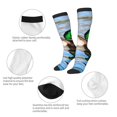 thumbnail image 3 of Lukts Chaussettes Motif Canard Colvert Nageant dans une Rivière pour Femmes et Hommes, Cadeaux pour Golf, Chasse, Camping, Randonnée, Ski, Lecture, Sports et Plus, 3 of 6