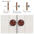 thumbnail image 4 of 4 Pcs Geometry Knobs for Kitchen Cabinet Cupboard Dresser Bookcase Drawer Pulls Handles Round Home Decor, 4 of 5