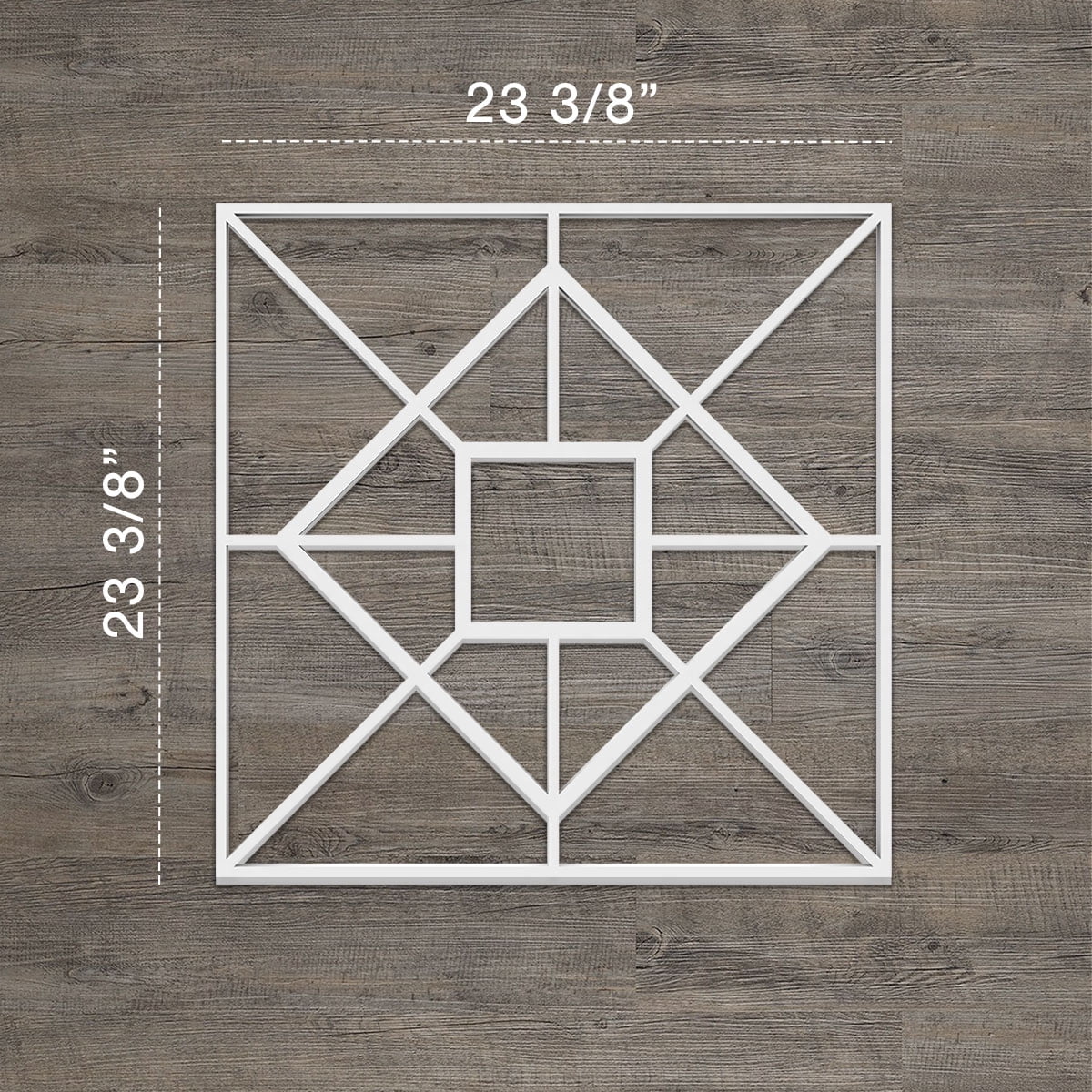 Large Jamestown Decorative Fretwork Wall Panels in Architectural Grade PVC
