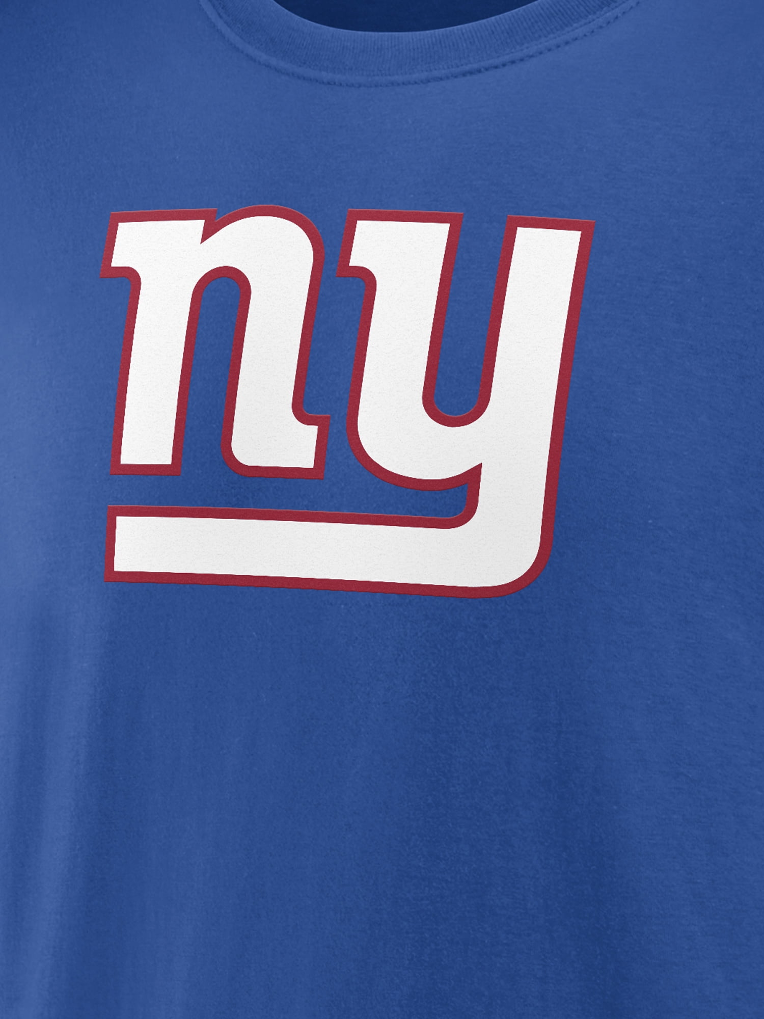 NFL New York Giants Men's Cotton Blue Short Sleeve T-Shirt