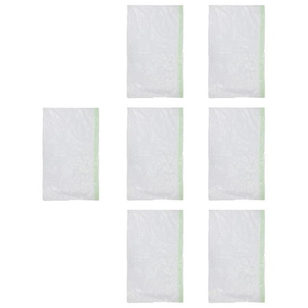 Thinsont 7Pcs Cat Litter Filter Bag Drawstring Tray Box Pet Waste Cleaning Tool Household Large Capacity Thickened Pet for Accessory 6PCS hole/1 no hole L