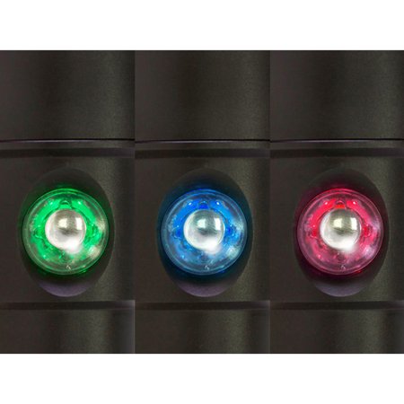 ビッグブルー ライト 水中 ハンディ スポットビーム ピンポイント段階調光 SOS点滅 プッシュ式スイッチ 防水 耐圧 耐腐食 アルミ 写真 静止画