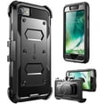 thumbnail image 1 of YOYO Armorbox Case Designed for iPhone SE2 2020 /iPhone 7/iPhone 8, Built in [Screen Protector] Full-Body Rugged Holster Case for iPhone SE 2nd generation, Black, 1 of 7