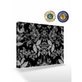 thumbnail image 2 of Black and White Floral Wall Art for Living Room,Canvas Picture Wall Decor for Bathroom Bedroom,Modern Oil Painting Abstract Art Painting Artwork for Office Kitchen Hallway Dining Room Decor 16"x20", 2 of 8