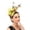 Yellow 93, variant on Fascinators Hat Fascinators for Women foreign Trade Simulation Plastic Butterfly Hair Hoop Party Hair Accessories ky Derby Hats Wedding Hats for Women,Hot Pink