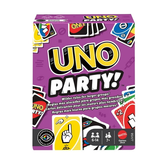 Juego de Cartas Mattel UNO Party Renovado