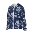 thumbnail image 2 of Kdxio Dragon Print Women Men Sun Protection UPF 50+ Jackets Zip Up Long Sleeve Hoodie Hiking Lightweight with Pockets, 2 of 8