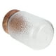 thumbnail image 3 of Juego De Tarros De Cristal, Recipiente De Almacenamiento Ancho Con Tapa De Madera Hermética Para Aperitivos De Granos De Café Y Nueces, 3 of 7