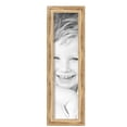 thumbnail image 2 of ArtToFrames 5" x 20" Honey Picture Frame, 5x20 inch Brown MDF Poster Frame (WOM-4085), 2 Pack, 2 of 8