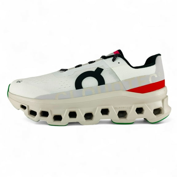 On Cloudmonster Ivory Pearl Men's Running Shoes Sneakers 61.97655, Men's U.S. Shoe Size 10