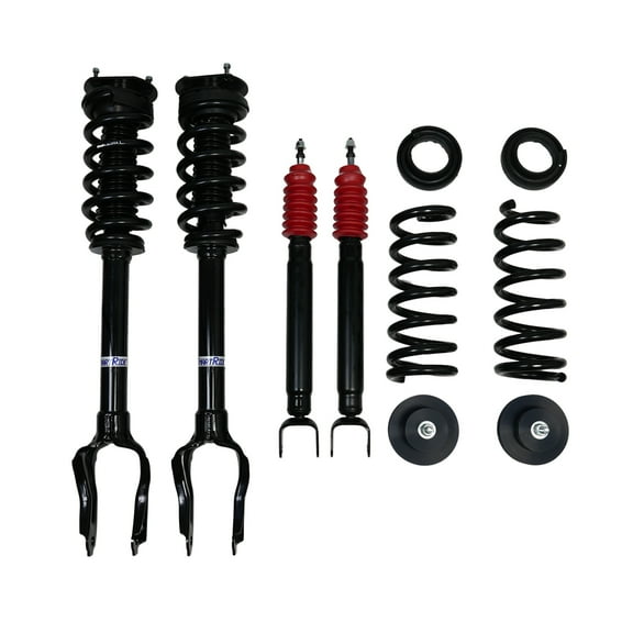SmartRide 4-Wheel Air Suspension Conversion/Delete Kit for 2011-2015 Jeep Grand Cherokee 4X4 V6, V8 and 3.0 Diesel Engines