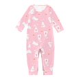 thumbnail image 5 of QTSHPN Family Matching Outfits Easter Holiday Cute Bunny Graphic Funny 2 Piece Long Sleeve Top with Pj Pants Warm Baby Boy Pajamas, 5 of 6
