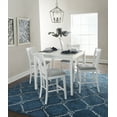 thumbnail image 3 of Trio Rope Qua Navy Area Rug 1.10x2.10 Transitional Contemporary Design, 3 of 8