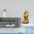 thumbnail image 2 of Figura de resina de ángel,Estatua de ángel Figura Decoración del hogar Estante de interior,Escultura coleccionable de figura rezando para sala de estar,Figura de león,Estante con estatua de, 2 of 8
