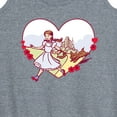 thumbnail image 3 of Wizard of Oz - Dorthy And Toto Heart - Women's Racerback Tank Top, 3 of 5