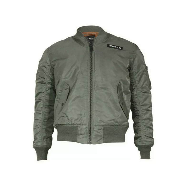 Avirex MILITARY OLIVE MA-1 Bomber Jacket, US Large - Walmart.com