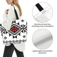 thumbnail image 4 of Reusable Kabyle Amazigh Carpet Shopping Bag Shoulder Canvas Tote Bag Africa Geometric Morocco Style Grocery Shopper Bags, 4 of 7