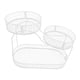 thumbnail image 2 of Cesta de frutas para encimera de cocina, multiusos, organizador de gran capacidad, 3 niveles de metal Blanco A, 2 of 7