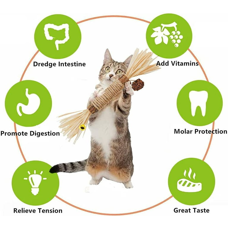 Sticks for shop cats to chew