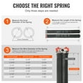 thumbnail image 6 of BENTISM Garage Door Torsion Springs Pair of 0.207" x 2" x 22" with Non-Slip Winding Bars, Garage Door Springs, 16000 Cycles Gloves and Mounting Wrench, Electrophoresis Coated for Replacement, 6 of 9