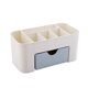 thumbnail image 2 of Lightweight Plastic Storage Box Drawer Style Design Organize Jewelry Cosmetics on Office Desktop Dressing Table, 2 of 7