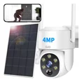 thumbnail image 1 of Ojo 4mp Solar 1 Cámara De Seguridad Full Hd Wifi Con Baterías Camara wifi Camara foco Camara vigilancia exterior 0635, 1 of 8