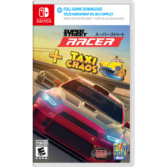 NSW Super Street Plus Taxi Chaos CIB, Nintendo Switch