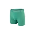 thumbnail image 4 of Aeropostale Mens Boxer Briefs Poly Spandex Performance Brushed Microfiber Ultra Soft Fly-less Support Boxer Briefs Underwear(Blue/Black/Teal/Black, Medium), 4 of 5