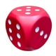 thumbnail image 1 of Juego de dados gigantes de 15 cm, divertido, relleno de espuma, para noches de juegos, color rojo, 1 of 6