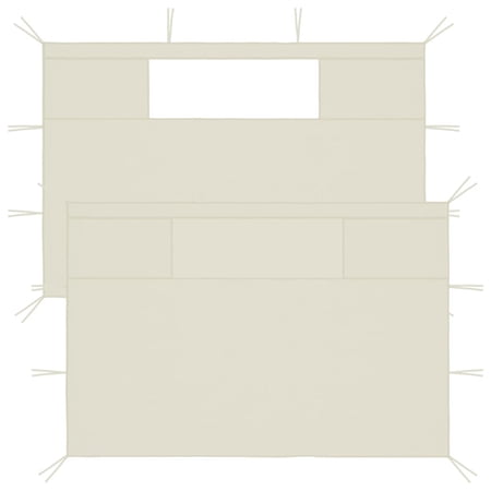 Irfora Gazebo Sidewalls with Windows 2 pcs