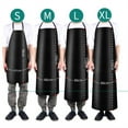 thumbnail image 4 of AFQH Thick Rubber Apron, Waterproof Apron, Adjustable Work Aprons for DishWashing, Cleaning Fish, Gardening, Lab Work, Butcher and Dog Grooming, 4 of 4