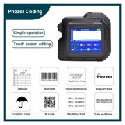 PC98 Mini Printer 28 Languages 12.7mm Portable Printer Handheld Inkjet Printer QR Bar Code Date Logo Expiry Date