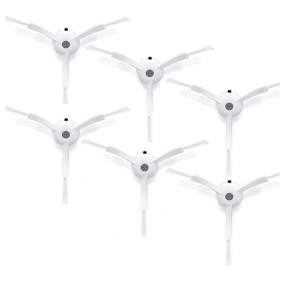 6Pcs Side Brush Replacement for S6 S6 Pure S5 S5 Max S4 E4 E20 E25 E35 C10 S50 S51Robot Vacuum Parts