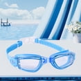 thumbnail image 5 of up to 65% Off WIZUTIZ Adult Color Plating Swimming Glasses Waterproof Silicone Ear Plugs Swimming Goggles For Kids Blue, 5 of 5